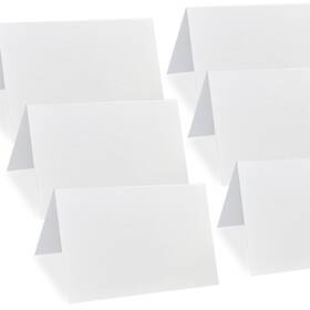 Evaster 196852994854 Place Cards White Blank Pack Of 2.5 3.75 100