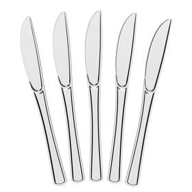 Exquisite 94930 Clear Plastic Knives 50 Pcs Disposable