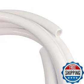 B0fgx774vd Fabiacci 16ft Flexible Pipe Pvc Tubing 20mm White Bendable Flower Stem Balloon Arch Diy C