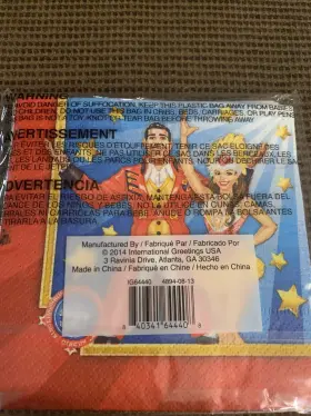 Fabricado Por 840341644408 Ringling Bros. Barnum And Bailey 16 Napkins New Sealed