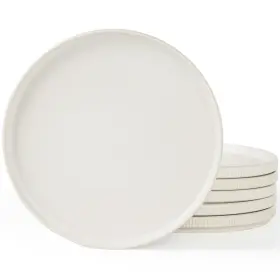 Famiware 755478653226 Star Dinner Plates For 6 10 Inches Plate Set Scratch Resistant Stone