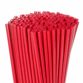 Faonie 080119057706 10 Inch Drinking Straws 250pcs X 0.28 Red