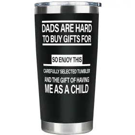 Fatbaby 784300202530 Dad Tumbler Fathers Day Birthday Christmas Gifts For 20 Ounces