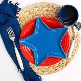 Fiesta 042648476397 Star Plate Lapis