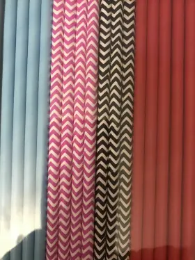 Sp-03886 Fine Life Products Paper Straws 300 Assorted By Lite Chevron