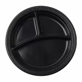 17rp10s3pp.bk Fineline Setting Black 3-comp. 10.25 In Plate - 400 / Cs