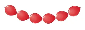 08452 Folat Red Balloon Garland-3 M