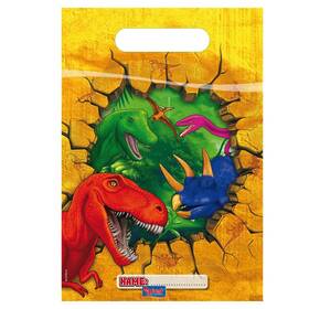 Folat 61854 New Plates Dinosaur Party 18 Cm 6 Pcs