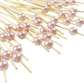 Foonlok 760822191293 Cocktail Picks For Appetizers Toothpicks 100pcs Pink