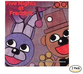 78183 Forum Novelties Five Nights At Freddys 13 Inch Lunch Napkins - 16-pack