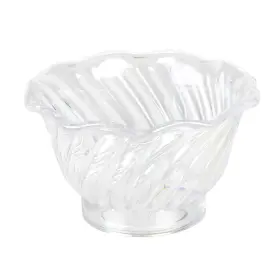 Plds005c Fse Dessert Dish 5 Oz. Swirl Tulip Shaped Stackable Pack Of 12