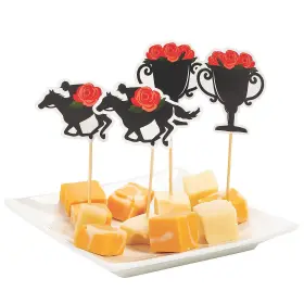13947557 Fun Express Derby Food Picks - Party Supplies 50 Pieces