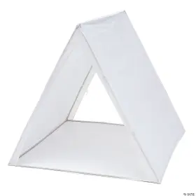 13957170 Fun Express 45 Inch X 43 40 White Plastic Sleepover Tent With Frame