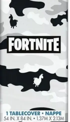 14123973 Fun Express Epic Fortnite Plastic Tablecloth Party Supplies Lot Of 2