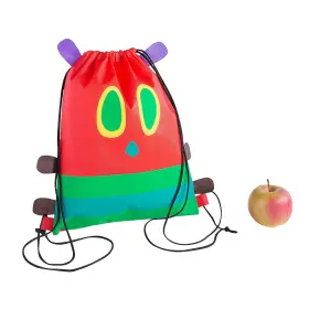 Fun Express 195130138140 Adorable The Very Hungry Caterpillar Drawstring Bags - 12 Pc