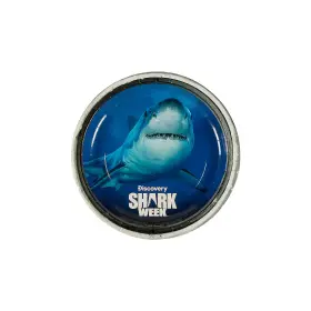 Fun Express 195130298141 Discovery Shark Week Great White Party Paper Dessert Plates - 8 Counts
