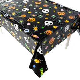 Fun Express 886102925171 Boo Crew Halloween Party Tablecloth