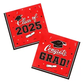 Gatherfun 973916856129 Graduation Party Disposable Napkins Paper For College High School Gradua