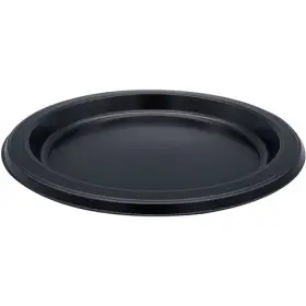 Gjo-10332 Genuine Joe Plates Rnd Plastic 7 Inch -blk Gjo10332