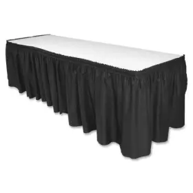 Gjo-11916 Genuine Joe Linen-like Table Skirts - Adhesive Backing 1eacheach Linen