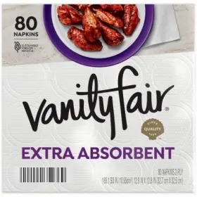 35341 Georgia Pacific Vanity Napkins Extra-absorbent 2-ply 80-ct. - 35341 Georgia Pacific Vanity Napkins Extra-absorbent 2-ply 80-ct. -