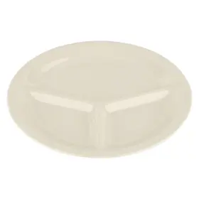 3-compartment Get 015845100112 G.e.t. Cp-10-di Heavy-duty Divided Plastic Plates 10.25 Inch