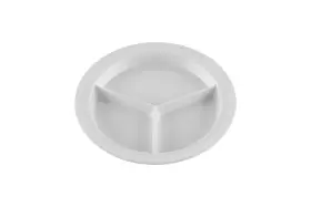 Cp-530-w-ec Get 015845384031 G.e.t. Heavy-duty 3 Compartment Plastic Divided Plat