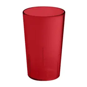 66081-6-r Get G.e.t. Unbreakable Stackable Restaurant Plastic Tumbler/cup Set 8 Ounce Red