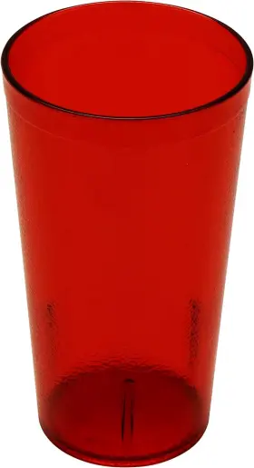 6616-1-r-ec Get G.e.t. Heavy-duty Plastic Restaurant Tumblers 16 Ounce Red Set Of