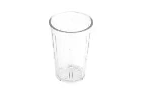 8808-1-cl-ec Get G.e.t. Heavy-duty Shatterproof Plastic Faceted 8 Ounces Clear