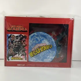 Get Your Geek On 810077992326 My Hero Academia Party Supplies Kit Set Plates Cups Banner Napkins Straws And More