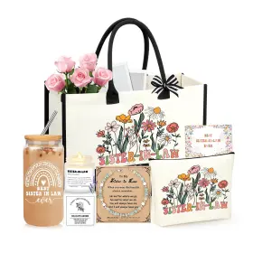 Gqg-c-002-001 Gqdecor Sister In Law Gifts Birthday Mothers Day Christmas Unique Large Clear