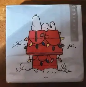 Graphique 781664807433 Snoopy Christmas 40 Count Beverage Napkins
