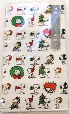 Nkg30122 Graphique New Peanuts Snoopy Dog Christmas Pkg Of 32 Dinner Paper Napkins 3-ply
