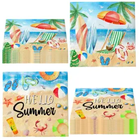 Na-03 Grehumor 40pcs Hello Summer Party Decorations Napkins Disposable Hawaiian Cockt