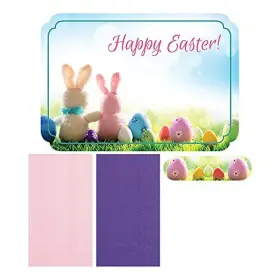 856783 Group Inc. Happy Easter - Placemat And Napkin Combo Pack Disposable Each Case Has