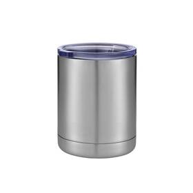 Gteller Abc430579 10oz Lowball Tumbler Double Wall Stainless Steel 10 Ounces Silver