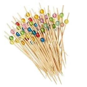 Gusto 810085798545 200 Count Cocktail Skewers And Food Toothpicks - 4.7 Inch Wooden Fancy Toothpic