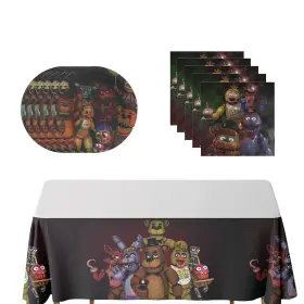 Gysixgaosu 768432240851 41pcs Five Nights At Freddys Party Supplies Include 20 Plates