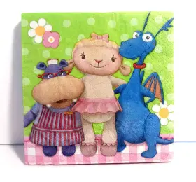 1lun1006 Hallmark Doc Mcstuffins Small Napkins 16ct