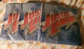 1lun5007 Hallmark Justice League Dc Comics Superhero Birthday Party Napkins 48-count Nip