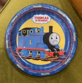 1pl2295 Hallmark Thomas And Friends Party Plates Eight 8 3/4 New