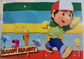 1tbl2445 Hallmark Handy Manny Plastic Table Cover 54 Inch X 102 Party Supplies New