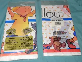 Hallmark 726528014410 New Lot Of 2 Vintage Caillou Birthday Party Plastic Table Cloths Covers