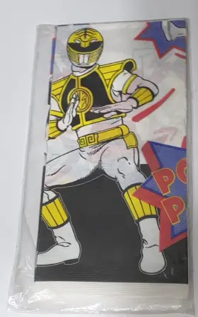 Hallmark 726528035743 New 1995 Power Rangers Paper Table Cover Party Express Birthday