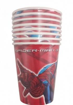 Hallmark 726528198981 Spider-man Paper Cups 8 Pack Kids Birthday Party Supplies Lot