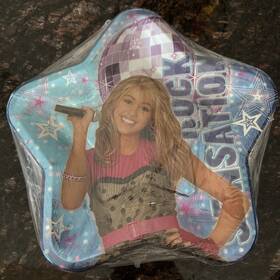 Hallmark 726528267137 24 Hannah Montana Party Paper Plates Star Shaped 9 1/4 Sealed New