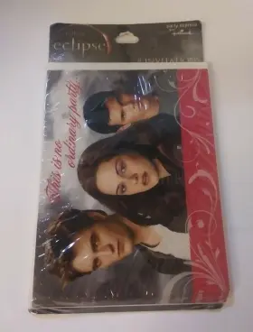 Hallmark 726528282826 Twilight Eclipse Invitations With Envelopes 8 Count Birthday Party Edward Jacob