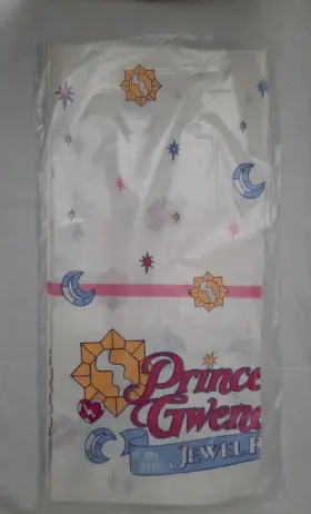 Tbl2103 Hallmark Vtg New Princess Gwenevere Jewel Raiders Tablecloth 54x89 Table Cover Nip