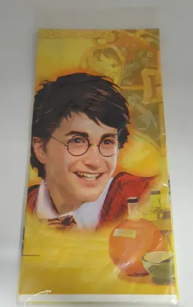 Tbl2355 Hallmark Harry Potter Table Cover Party Decoration Plastic 54 Inch X 102 New